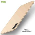 For Galaxy A50 MOFI Frosted PC Ultra-thin Hard Case(Gold) - 1