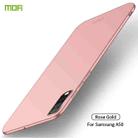 For Galaxy A50 MOFI Frosted PC Ultra-thin Hard Case(Rose gold) - 1