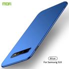 For Galaxy S10 MOFI Frosted PC Ultra-thin Hard Case(Blue) - 1