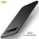 For Galaxy S10 5G MOFI Frosted PC Ultra-thin Hard Case(Black) - 1