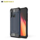 For Xiaomi Redmi Note 8 Magic Armor TPU + PC Combination Case(Navy Blue) - 1