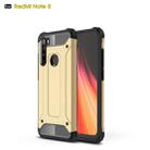 For Xiaomi Redmi Note 8 Magic Armor TPU + PC Combination Case(Gold) - 1