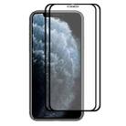 For iPhone 11 Pro Max / XS Max 2PCS ENKAY Hat-prince Full Glue 0.26mm 9H 2.5D Tempered Glass Full Coverage Film - 1