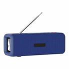 T9 Wireless Bluetooth 4.2 Speaker 10W Portable Sound Box FM Digital Radio 3D Surround Stereo, Support Handsfree & TF & AUX(Blue) - 1