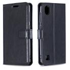 For ZTE Blade A5 2019 Crazy Horse Texture Horizontal Flip Leather Case with Holder & Card Slots & Wallet & Photo Frame(Black) - 1