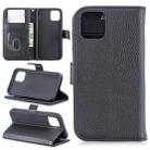 For iPhone 11 Pro Lychee Texture Horizontal Flip Leather Casewith Holder & Card Slots & Wallet & Photo Frame(black) - 1