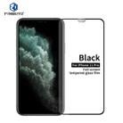 For iPhone 11 Pro PINWUYO 9H 2.5D Full Screen Tempered Glass Film(Black) - 1