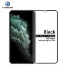 For iPhone 11 Pro Max PINWUYO 9H 2.5D Full Screen Tempered Glass Film(Black) - 1