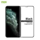 For iPhone 11 Pro Max   MOFI 9H 2.5D Full Screen Tempered Glass Film(Black) - 1