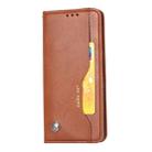 For Huawei Mate 30 Knead Skin Texture Horizontal Flip Leather Case with Photo Frame & Holder & Card Slots & Wallet(Brown) - 1