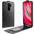 For Xiaomi Redmi Note 8 Pro Crazy Horse Vertical Flip Leather Protective Case(Black) - 1