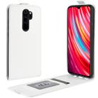 For Xiaomi Redmi Note 8 Pro Crazy Horse Vertical Flip Leather Protective Case(White) - 1