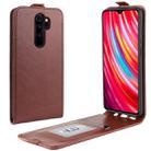 For Xiaomi Redmi Note 8 Pro Crazy Horse Vertical Flip Leather Protective Case(Brown) - 1