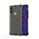 For Xiaomi Redmi Note5/Note5 Pro Shockproof Honeycomb PC + TPU Case(Grey) - 1