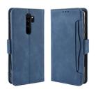 For Xiaomi Redmi Note 8 Pro Wallet Style Skin Feel Calf Pattern Leather Case ，with Separate Card Slot(Blue) - 1