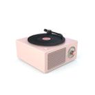 B10 Atomic Bluetooth Speakers Retro Vinyl Player Desktop Wireless Creative Multifunction Mini Stereo Speakers(Nordic Pink) - 9
