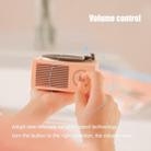 B10 Atomic Bluetooth Speakers Retro Vinyl Player Desktop Wireless Creative Multifunction Mini Stereo Speakers(Nordic Pink) - 17