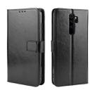 For Xiaomi Redmi Note 8 Pro Retro Crazy Horse Texture Horizontal Flip Leather Case with Holder & Card Slots & Photo Frame(Black) - 1