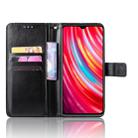 For Xiaomi Redmi Note 8 Pro Retro Crazy Horse Texture Horizontal Flip Leather Case with Holder & Card Slots & Photo Frame(Black) - 5