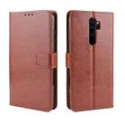 For Xiaomi Redmi Note 8 Pro Retro Crazy Horse Texture Horizontal Flip Leather Case with Holder & Card Slots & Photo Frame(Brown) - 1