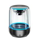 C7 Bluetooth 5.0 Speaker Transparent LED Luminous Subwoofer TWS 6D Surround HIFI Stereo Cool Audio(White) - 12