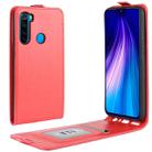 For Xiaomi Redmi Note 8 Crazy Horse Vertical Flip Leather Protective Case(Red) - 1