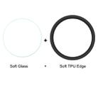 For Galaxy Watch Active 2 44mm ENKAY Hat-prince 3D Full Screen Soft TPU Edge + Soft Glass HD Screen Protector Film - 4