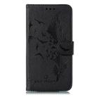 Feather Pattern Litchi Texture Horizontal Flip Leather Case with Wallet & Holder & Card Slots For Xiaomi Redmi Note 8(Black) - 1