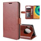 For Huawei Mate 30 Pro R64 Texture Single Fold Horizontal Flip Leather Case with Holder & Card Slots & Wallet(Brown) - 1