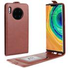 For Huawei Mate 30 Pro Crazy Horse Vertical Flip Leather Protective Case(Brown) - 1