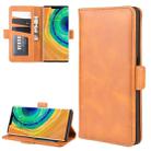 For Huawei Mate 30 Pro Wallet Stand Leather Cell Phone Case with Wallet & Holder & Card Slots(Yellow) - 1