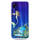 For Xiaomi Redmi 7 / Y3     3D Pattern Printing Extremely Transparent TPU Phone Case(Mermaid) - 1