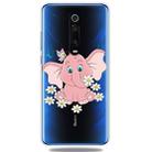 For Xiaomi 9T / 9T Pro / Redmi K20 / Redmi K20 Pro     3D Pattern Printing Extremely Transparent TPU Phone Case(Pink weevil) - 1