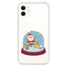 For iPhone 11 Trendy Cute Christmas Patterned Case Clear TPU Cover Phone Cases(Crystal Ball) - 1