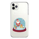 For iPhone 11 Pro Max Trendy Cute Christmas Patterned Case Clear TPU Cover Phone Cases(Crystal Ball) - 1