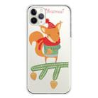 For iPhone 11 Pro Trendy Cute Christmas Patterned CaseTPU Cover Phone Cases(Fox) - 1