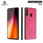 For Xiaomi RedMi Note 8 PINWUYO Pin Rui Series Classical Leather, PC + TPU + PU Leather Waterproof And Anti-fall All-inclusive Protective Shell(Red) - 1