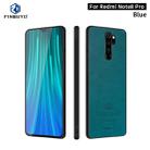 For Xiaomi RedMi Note 8 Pro PINWUYO Pin Rui Series Classical Leather, PC + TPU + PU Leather Waterproof And Anti-fall All-inclusive Protective Shell(Blue) - 1