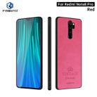 For Xiaomi RedMi Note 8 Pro PINWUYO Pin Rui Series Classical Leather, PC + TPU + PU Leather Waterproof And Anti-fall All-inclusive Protective Shell(Red) - 1