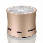 EWA A104 Bluetooth Speaker MP3 Player Portable Speaker Metallic USB Input MP3 Player Stereo Multimedia Speaker(Gold) - 1