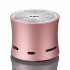 EWA A104 Bluetooth Speaker MP3 Player Portable Speaker Metallic USB Input MP3 Player Stereo Multimedia Speaker(Rose Gold) - 1