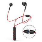 BT313 Magnetic Earbuds Sport Wireless Headphone Handsfree bluetooth HD Stereo Bass Headsets with Mic(Red) - 1