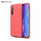 For Realme XT  Litchi Texture TPU Shockproof Case(Red) - 1