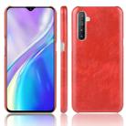 For OPPO Realme XT / X2 / K5  Shockproof Litchi Texture PC + PU Case(Red) - 1