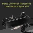 B012 Professional Stereo Signal Converted to Microphone Balanced Signal Output - 11