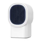 Home Heater Dormitory Small Silent Hot Air Blower(White) - 1