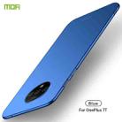 For Oneplus7T MOFI Frosted PC Ultra-thin Hard Case(Blue) - 1