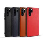 For Huawei P30 Pro Lychee Grain Cortex Anti-falling TPU Mobile Phone Shell Protective Case(Brown) - 7