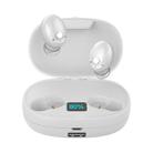 T5S TWS Bluetooth5.0 Earphone Large Capacity Power Bank Smart LED Display Binaural Wireless Hi-fi Headset(White) - 2
