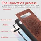 For Galaxy S10 Embossed Mandala Pattern PC + TPU + Fabric Phone Case with Lanyard & Magnetic(Brown) - 4
